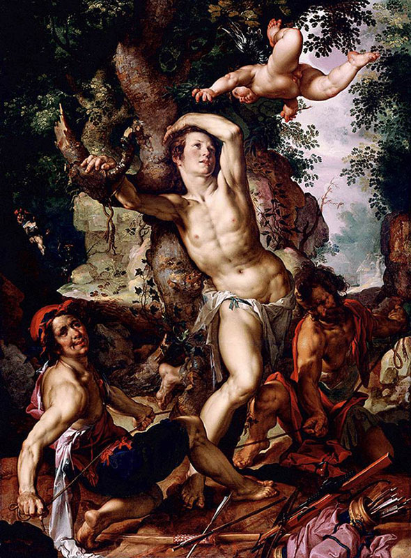 Martyrdom of Saint Sebastian 